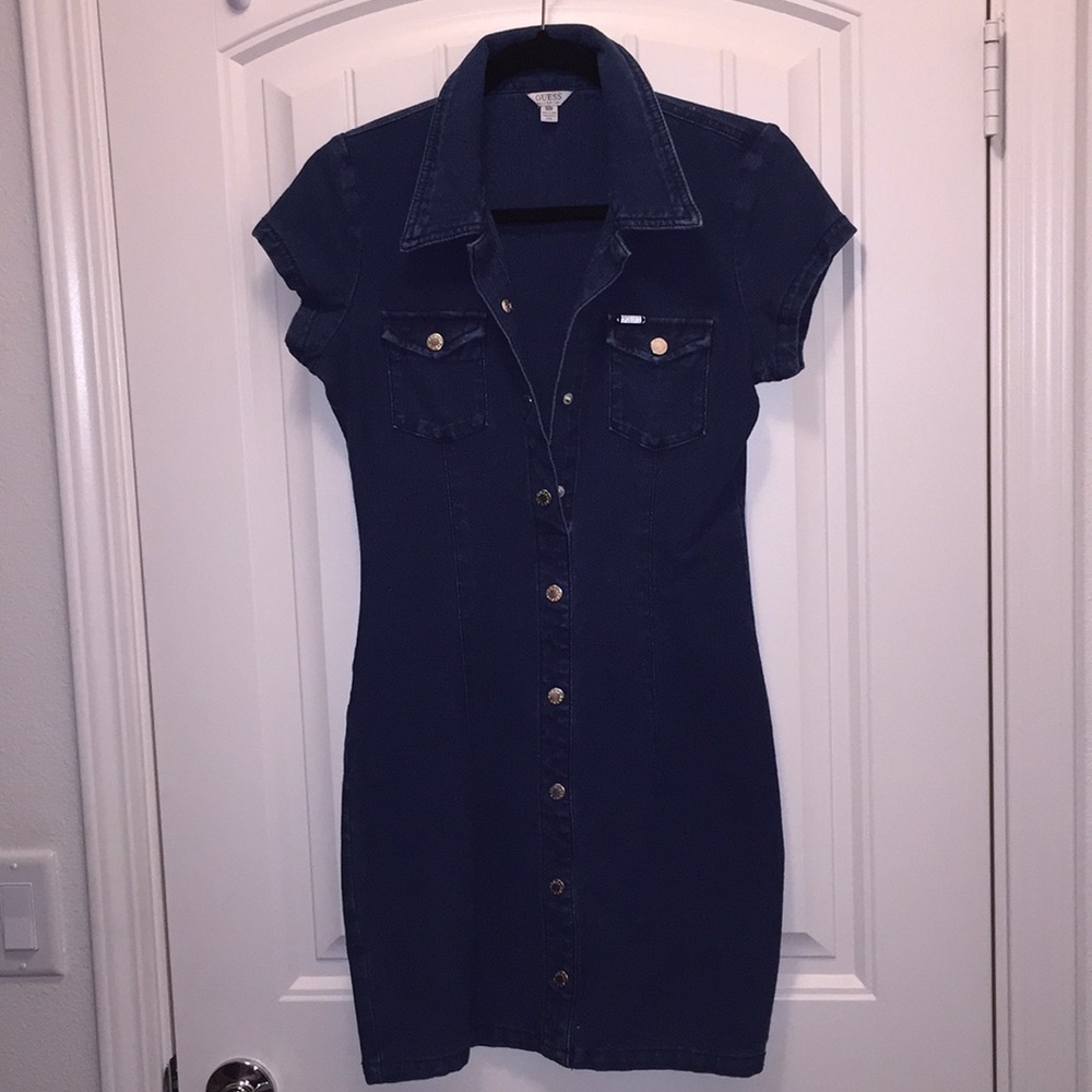 Guess denim bodycon